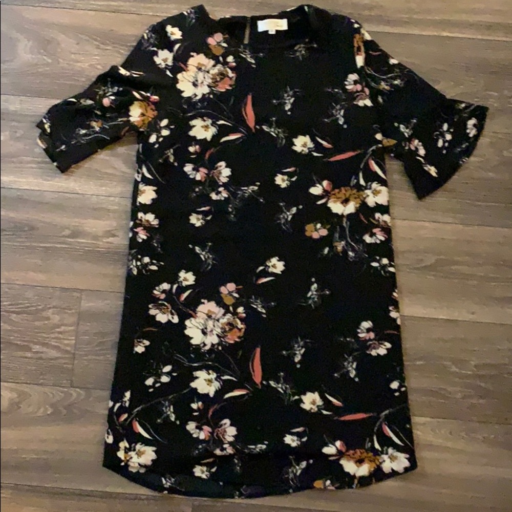 Floral print dress
